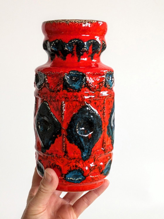 Image 1 of Bay Keramik Vase | Modell 92 20 | Westdeutsches Gefäß 1960'S