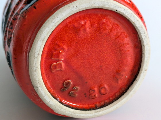 Image 1 of Bay Keramik Vase | Modell 92 20 | Westdeutsches Gefäß 1960'S