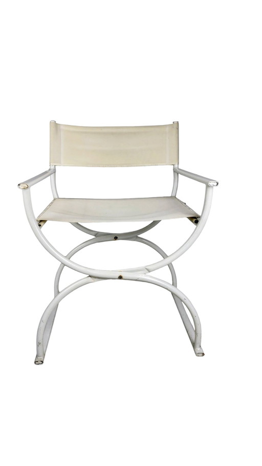 Italienischer Design Direktor Stuhl 1980S
