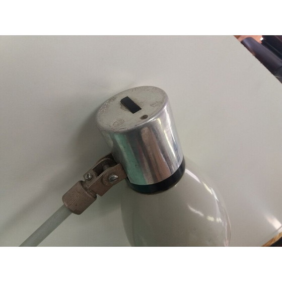 Image 1 of Verstellbare industrielle Tischlampe aus Metall, Tschechoslowakei 1960