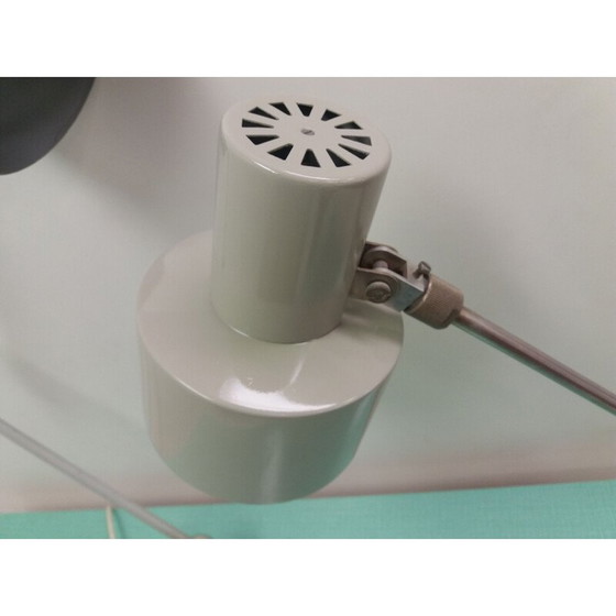 Image 1 of Verstellbare industrielle Tischlampe aus Metall, Tschechoslowakei 1960