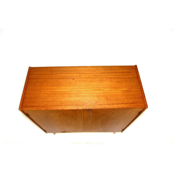 Image 1 of Vintage Anrichte aus Teakholz mit 2 Türen, Schweden 1960