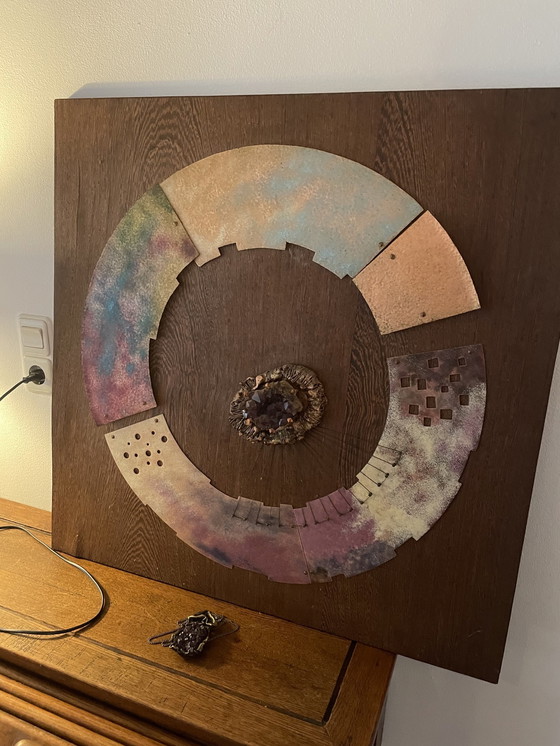 Image 1 of Piet Admiral Amethyst Wanddekoration