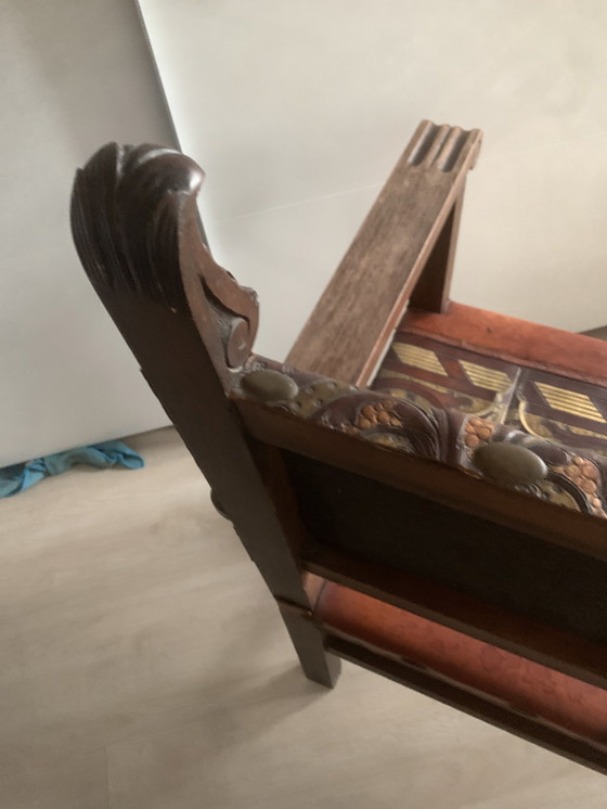 Image 1 of Antike Kirchenbank.