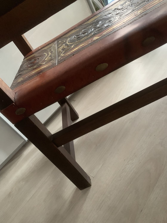 Image 1 of Antike Kirchenbank.