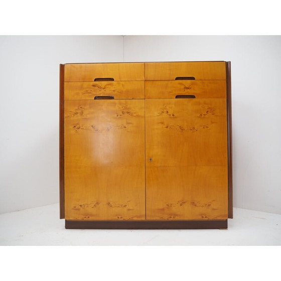 Image 1 of Vintage Kommode aus Holz, Tschechoslowakei 1960