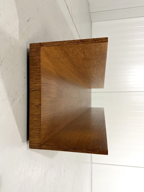 Image 1 of Wilhelm Renz Teak Wandregal von Walter Wirz 1960'S