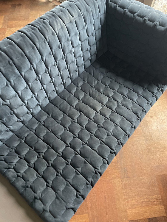 Image 1 of Ligne Roset Ruché Meridienne Sofa + Fußhocker