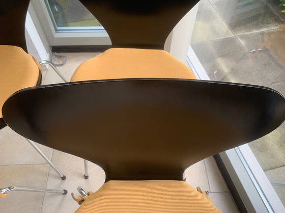 Image 1 of Satz von 4 Schmetterlingsstühlen von Arne Jacobsen für Fritz Hansen