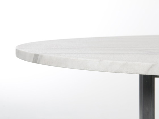 Image 1 of Skandinavischer Esstisch Pk-54 Mit Verlängerungen Von Poul Kjaerholm Für E. Kold Christensen. Originalausgabe