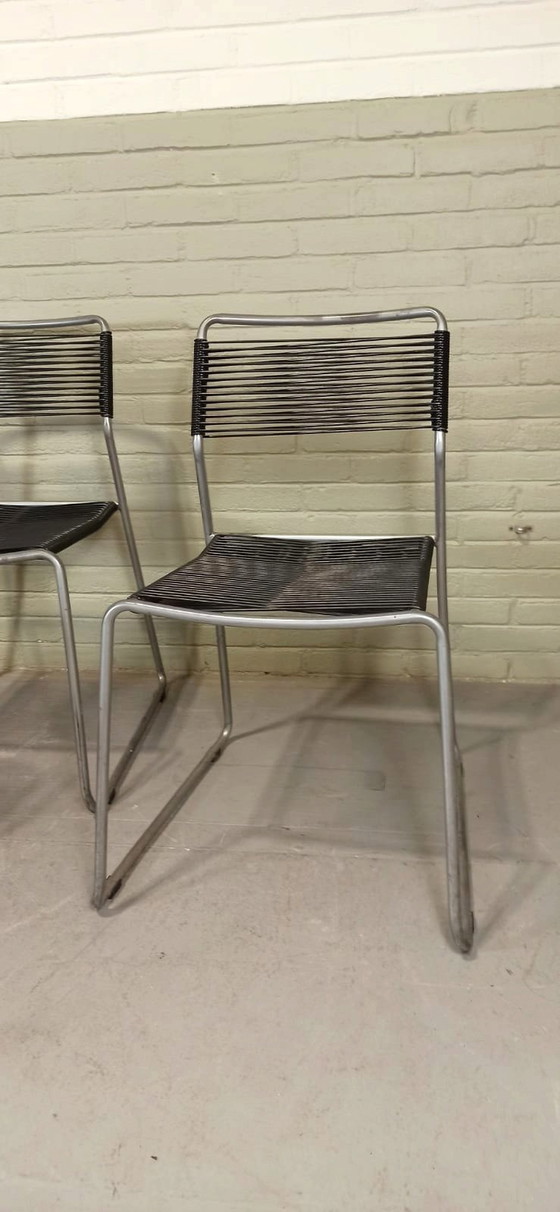 Image 1 of 6 X Lisa Norinder Melker Spaghetti-Stühle