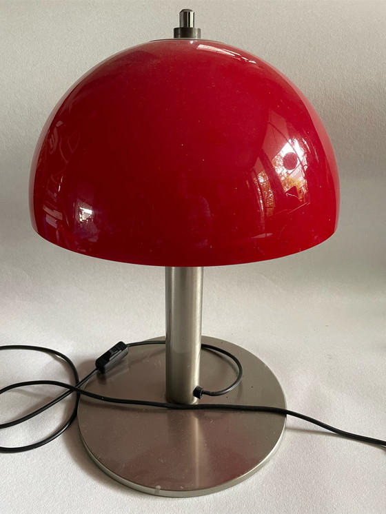 Image 1 of Vintage Tischlampe mit Chrom