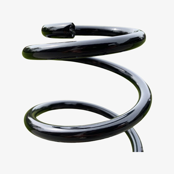 Image 1 of Schwarz Metall Frühling Lampe