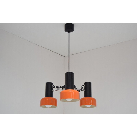 Image 1 of Mid-Century Verstellbarer Kronleuchter von Napako, 1970er Jahre