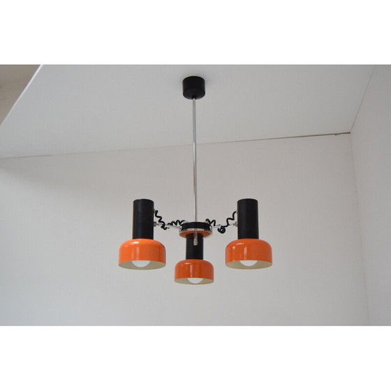 Image 1 of Mid-Century Verstellbarer Kronleuchter von Napako, 1970er Jahre