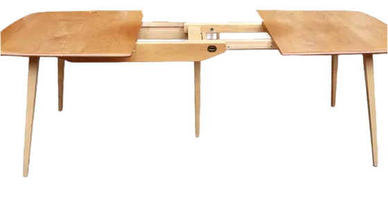 Image 1 of Mid Century Ercol Grand Windsor Ausziehbarer Esstisch