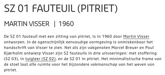 Image 1 of 2x Spectrum SZ01 sessel von Martin Visser