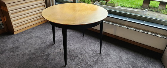 Image 1 of Pastoe Ausziehbarer Esstisch Tt05 mit 4 Stühlen St09