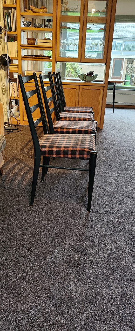 Image 1 of Pastoe Ausziehbarer Esstisch Tt05 mit 4 Stühlen St09