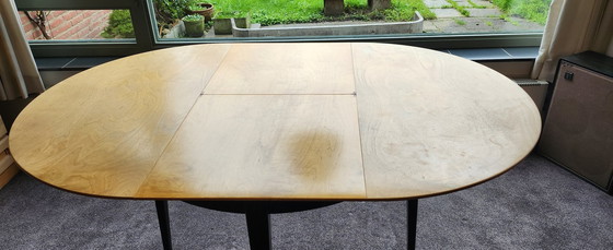 Image 1 of Pastoe Ausziehbarer Esstisch Tt05 mit 4 Stühlen St09