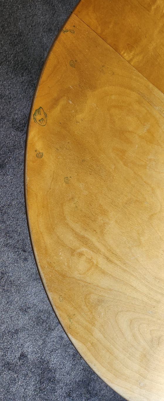 Image 1 of Pastoe Ausziehbarer Esstisch Tt05 mit 4 Stühlen St09