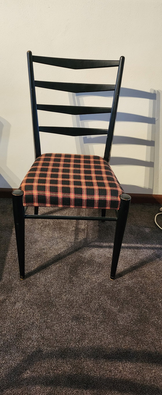 Image 1 of Pastoe Ausziehbarer Esstisch Tt05 mit 4 Stühlen St09