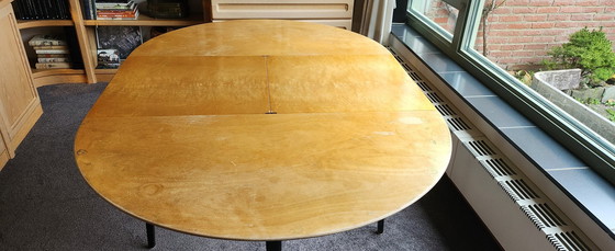 Image 1 of Pastoe Ausziehbarer Esstisch Tt05 mit 4 Stühlen St09