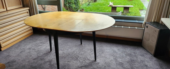 Image 1 of Pastoe Ausziehbarer Esstisch Tt05 mit 4 Stühlen St09