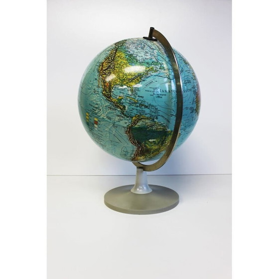 Image 1 of Vintage-Erdkugel Scan Globe, Dänemark 1972