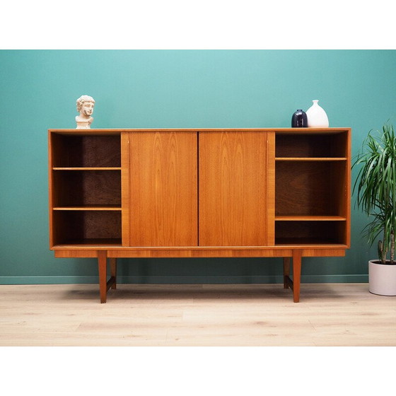 Image 1 of Hochwertiges Sideboard aus Teakholzfurnier, Dänemark 1960