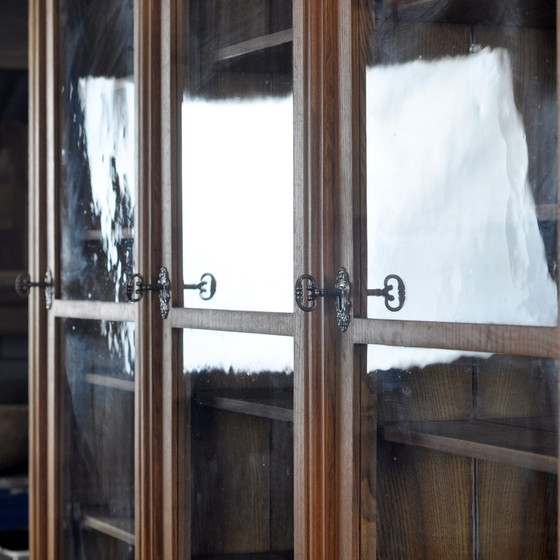 Image 1 of Apothekerschrank aus Eiche und Kiefer, 1889