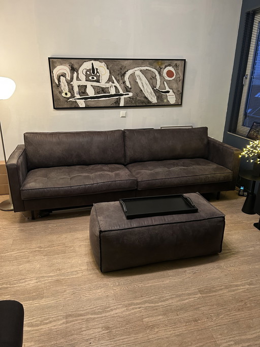 4X Bestehend aus, Sofa, Hocker, Tablett, Gemälde.  