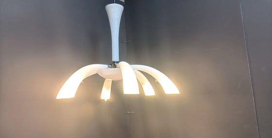 Image 1 of Mid Century Muranoglas-Kronleuchter, 1970er Jahre