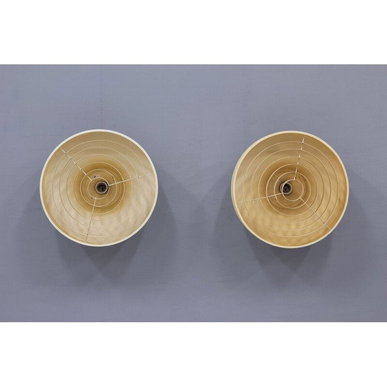 Image 1 of Ein Paar Deckenleuchten aus lackiertem Aluminium für iValo, Finnland 1970