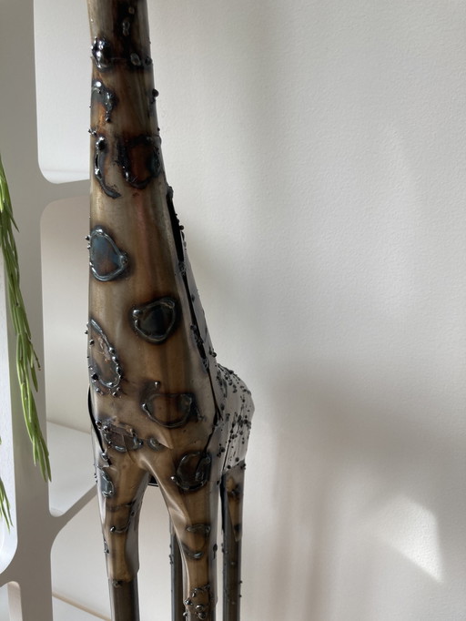 Giraffen aus Metall