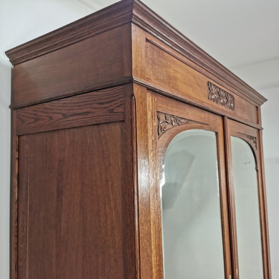 Image 1 of Antiker Kleiderschrank, Garderobenschrank, Spiegelschrank. Abnehmbar