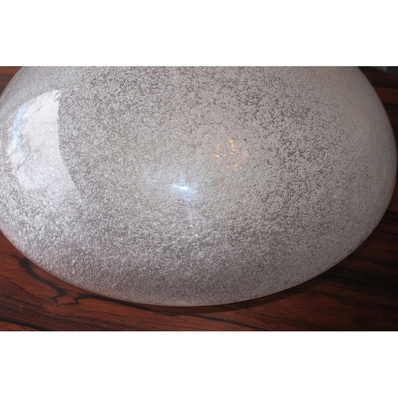 Image 1 of Italienische Vintage-Mazzega-Deckenleuchte aus Milchglas, 1960er Jahre