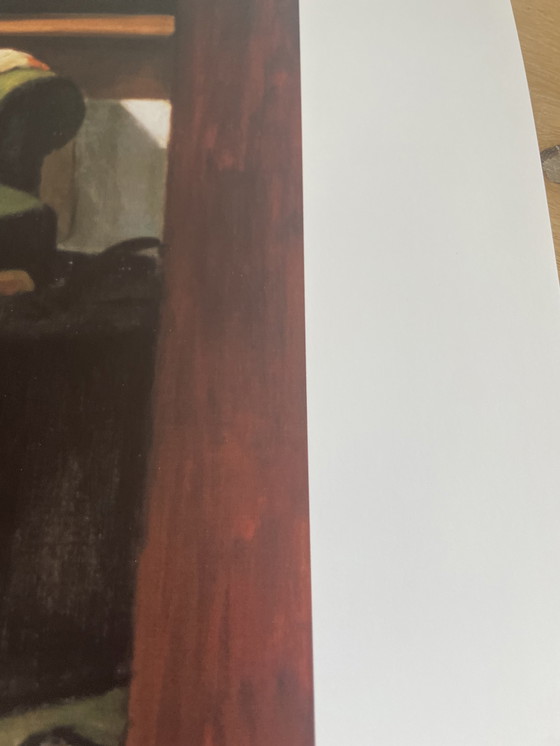 Image 1 of Edward Hopper (1882-1967), Hotelzimmer, 1931, Fudacion Coleccio Thyssen Bornemiasz, Gedruckt in Belgien