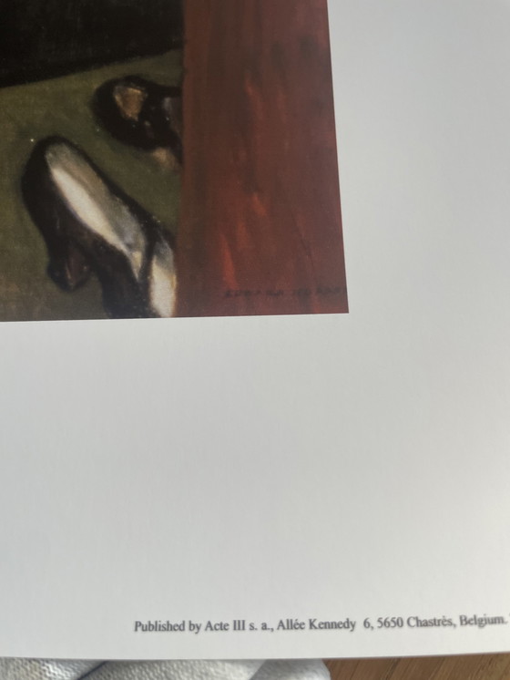 Image 1 of Edward Hopper (1882-1967), Hotelzimmer, 1931, Fudacion Coleccio Thyssen Bornemiasz, Gedruckt in Belgien