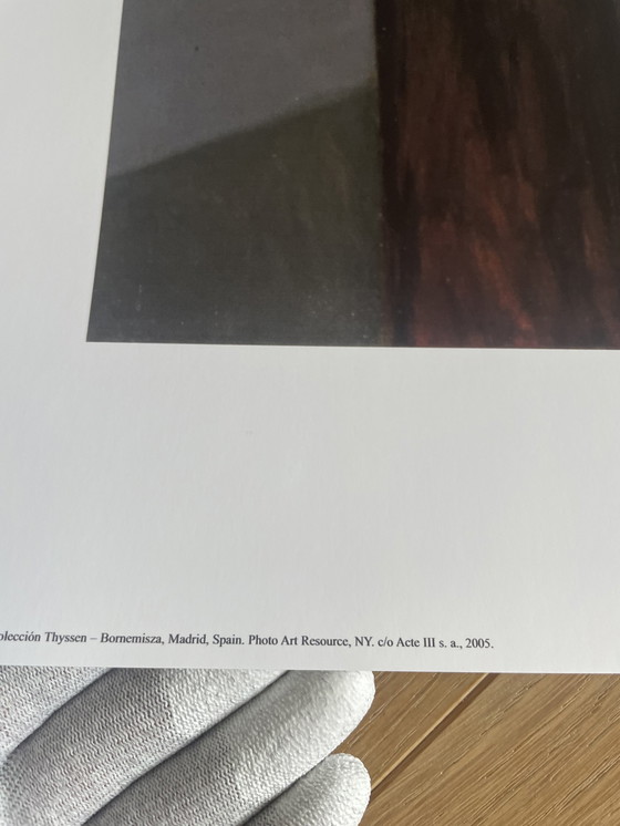 Image 1 of Edward Hopper (1882-1967), Hotelzimmer, 1931, Fudacion Coleccio Thyssen Bornemiasz, Gedruckt in Belgien