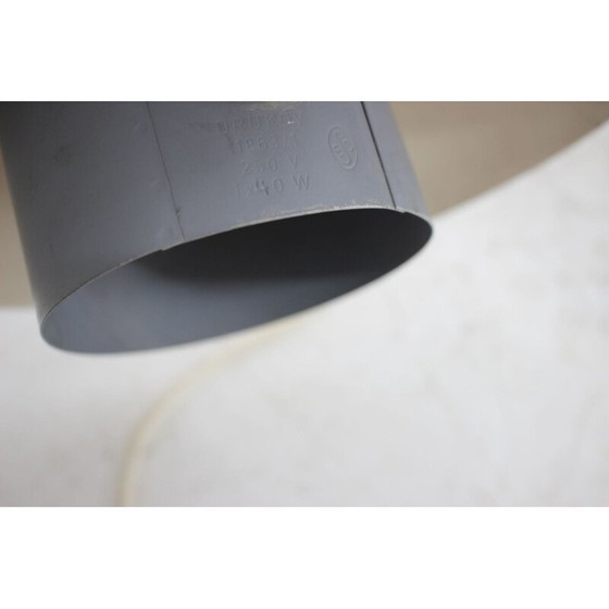 Image 1 of Vintage Tischlampe aus lackiertem Metall, Tschechoslowakei 1960