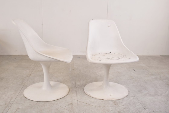 Image 1 of Essgruppe aus Fiberglas im Space Age für den Außenbereich