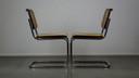 6 x alte Marcel Breuer Stühle von Thonet Modell S32