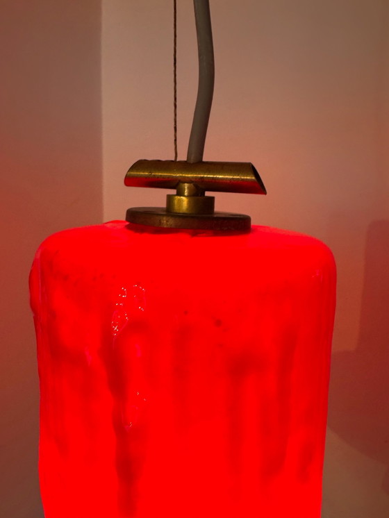 Image 1 of Kronleuchter Paste De Verre Brutalistisch 70er Jahre