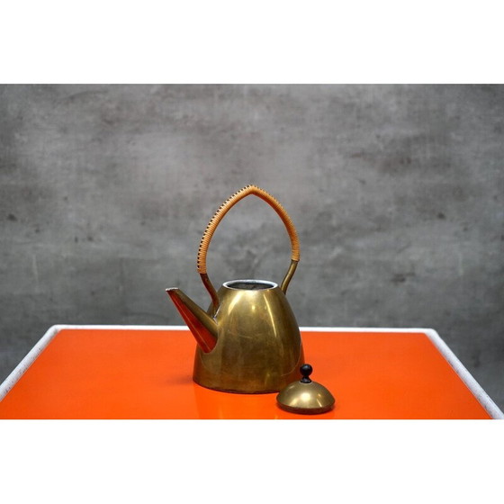 Image 1 of Vintage Bauhaus Messingkessel, Deutschland 1920