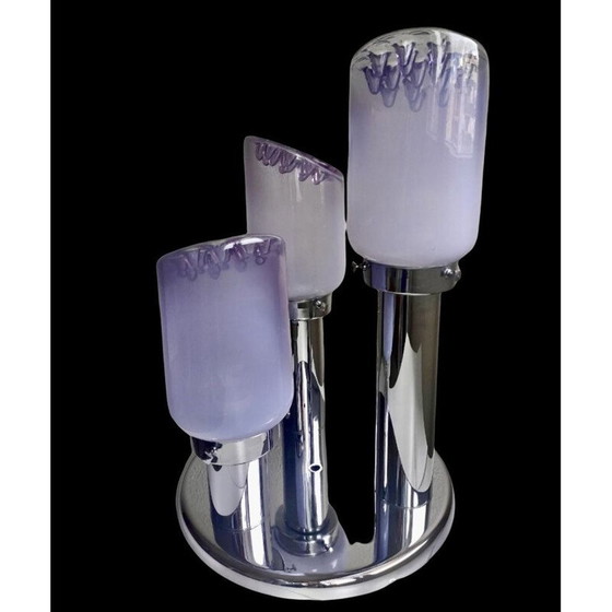 Image 1 of Paar alte Deckenleuchten aus Mazzega-Muranoglas von Toni Zuccheri, 1960