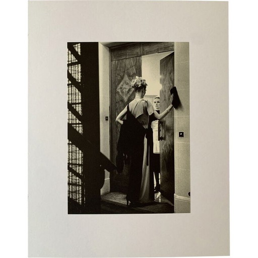 Alte Fotogravüre "16. Arrondissement, Paris 1976" von Helmut Newton, Frankreich 1970