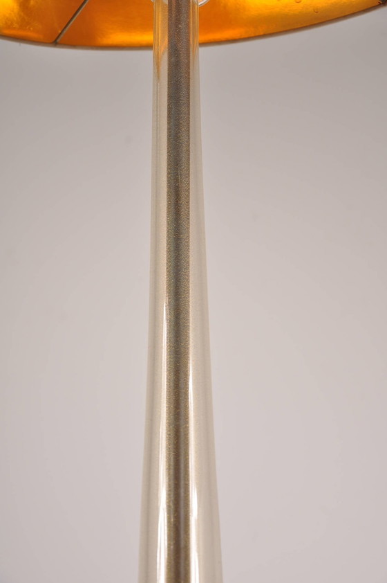 Image 1 of Stehlampe aus Muranoglas aus den 1940er Jahren im Stil von Barovier e Toso