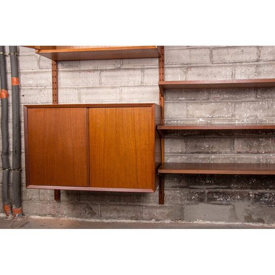 Image 1 of Modulares Teakholzregal von Poul Cadovius für Cado, Dänemark 1960