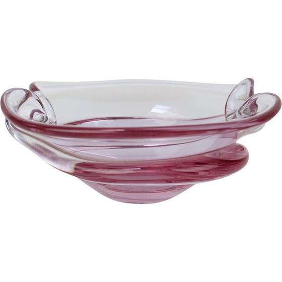 Image 1 of Aschenbecher aus Glas von Zelezno Borske Sklo, Tschechoslowakei 1960